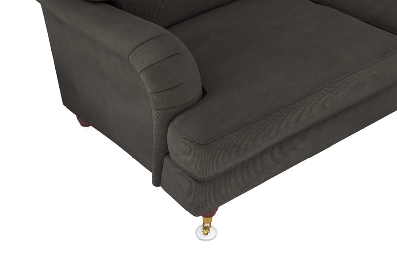 Howard Lyx 6-sits Högervänd L-formad Hörnsoffa i Manchester - Mörkgrå - Products - Möbler - Soffa - Hörnsoffa