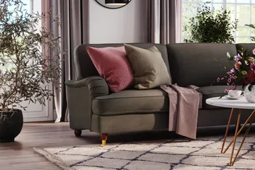 Howard Lyx 6-sits Högervänd L-formad Hörnsoffa i Manchester - Mörkgrå - Products - Möbler - Soffa - Hörnsoffa