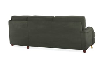 Howard Lyx 6-sits Högervänd L-formad Hörnsoffa i Manchester - Mörkgrön - Products - Möbler - Soffa - Hörnsoffa