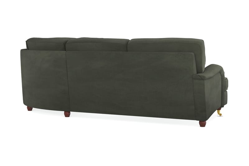 Howard Lyx 6-sits Högervänd L-formad Hörnsoffa i Manchester - Mörkgrön - Products - Möbler - Soffa - Hörnsoffa