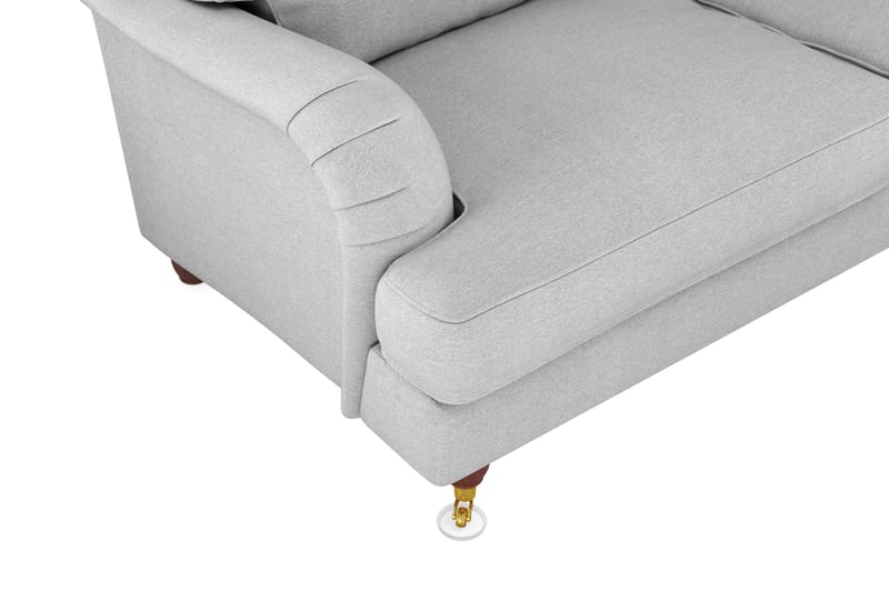Howard Lyx 6-sits Högervänd L-formad Hörnsoffa i Tyg - Ljusgrå - Products - Möbler - Soffa - Hörnsoffa