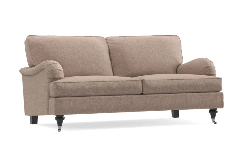Howard Classic 2-sits Tygsoffa - Mörkbeige - Products - Möbler - Soffa - 2 sits soffa