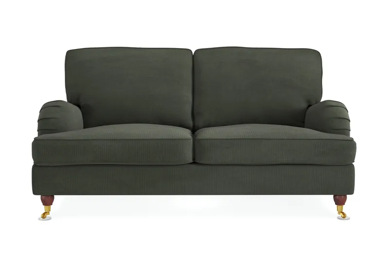 Howard Lyx 2-sits Manchestersoffa - Mörkgrön - Products - Möbler - Soffa - 2 sits soffa