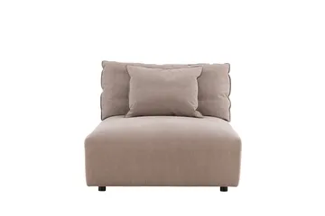 Malö Dagbädd med Ryggstöd 169x100 cm - Brun - Products - Möbler - Soffa - Dagbädd