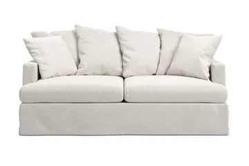 Menard 3-sits Djup Tygsoffa - Beige - Products - Möbler - Soffa - 3 sits soffa