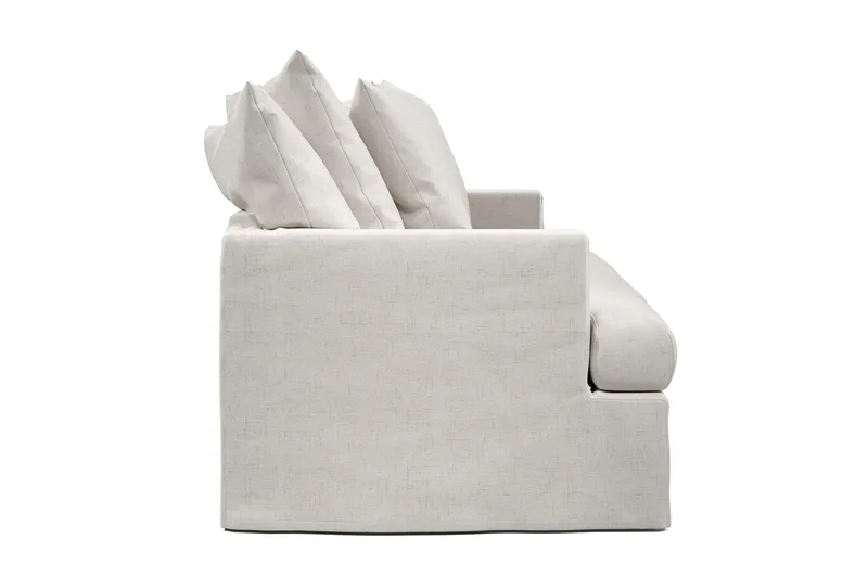 Menard 4-sits Djup Tygsoffa - Beige - Products - Möbler - Soffa - 4 sits soffa