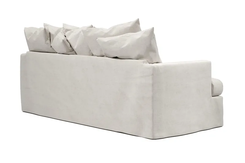 Menard 4-sits Djup Tygsoffa - Beige - Products - Möbler - Soffa - 4 sits soffa