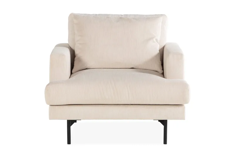 Menard Soffgrupp 4-sits Högervänd L-formad Schäslongsoffa + Stor Fåtölj i Manchester - Beige - Products - Möbler - Soffa - Soffgrupp