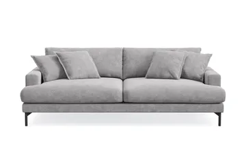 Menard Premium 4-sits Djup Soffa i Chenille, Grå