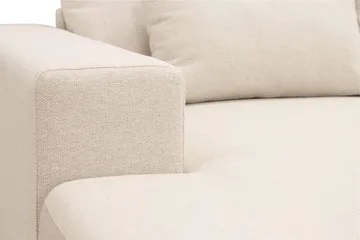 Grande Stor 7-sits U-Soffa med Divan Vänster - Beige Tyg - Products - Möbler - Soffa - Modulsoffa - Komplett modulsoffa