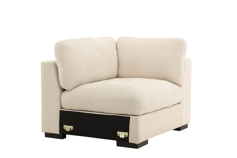 Högermodul Salerno i Tyg - Beige - Products - Möbler - Soffa - Modulsoffa - Hörnmodul
