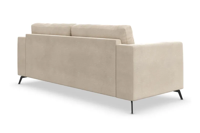 Ocean Lyx 3-sits Sammetssoffa - Beige - Products - Möbler - Soffa - 2 sits soffa