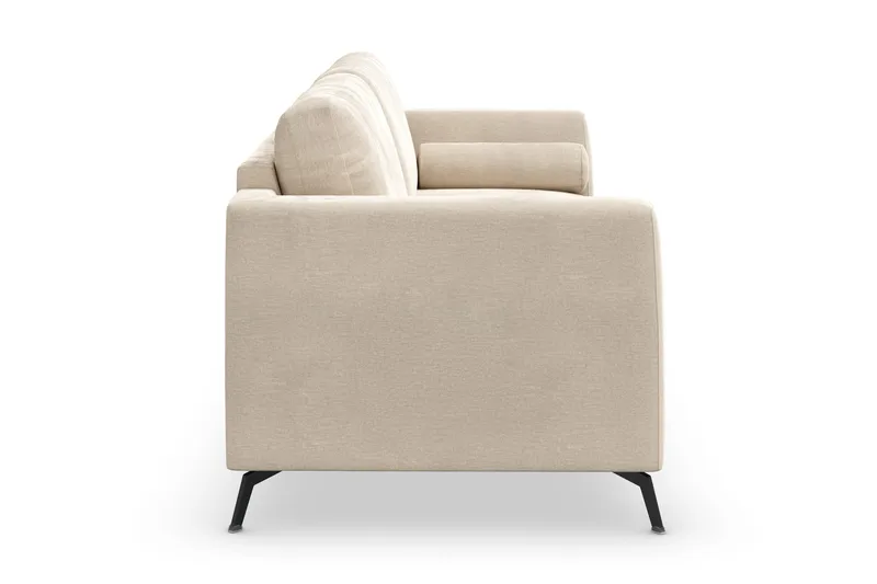 Ocean Lyx 3-sits Sammetssoffa - Beige - Products - Möbler - Soffa - 2 sits soffa