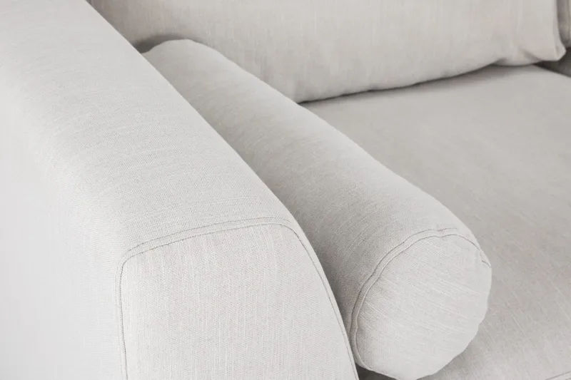 Ocean Lyx U-soffa med Schäslong Höger - Linnebeige - Products - Möbler - Soffa - U-soffa