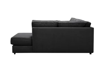 Optus 6-sits U-soffa med Divan och schäslong vänster - Svart - Products - Möbler - Soffa - U-soffa