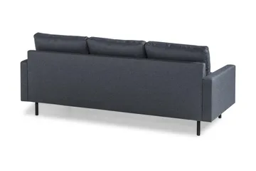 Peppe 3-sits Tygsoffa - Mörkgrå - Products - Möbler - Soffa - 3 sits soffa