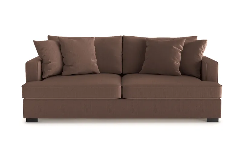 Rossita 3-sits Djup Soffa i Manchester, Brun