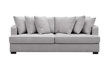 Rossita 4-sits Djup Soffa i Chenille, Ljus Grå