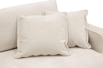 Rossita Lyx 3-sits Extra djup Soffa i Chenille - Beige - Products - Möbler - Soffa - 3 sits soffa
