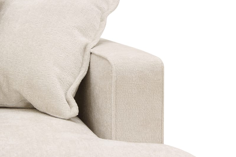 Rossita Lyx 3-sits Extra djup Soffa i Chenille - Beige - Products - Möbler - Soffa - 3 sits soffa