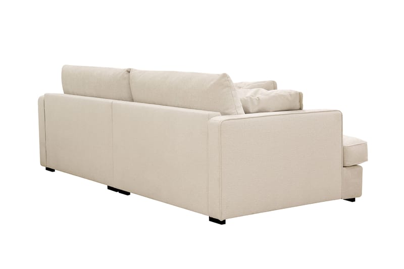 Rossita Lyx 3-sits Extra djup Soffa i Chenille - Beige - Products - Möbler - Soffa - 3 sits soffa