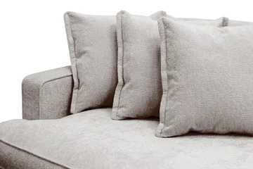 Rossita Lyx 4-sits Extra djup Soffa i Chenille - Grå / Brun - Products - Möbler - Soffa - 4 sits soffa