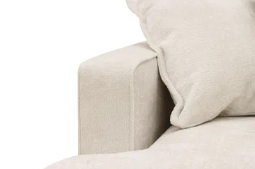 Rossita Lyx 6-sits Vänstervänd U-formad Extra djup Soffa med Divan och Schäslong i Chenille - Beige - Products - Möbler - Soffa - U-soffa