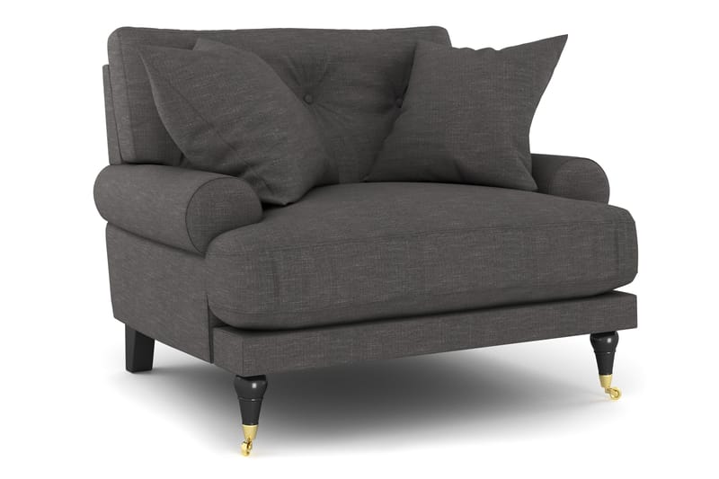Andrew Soffgrupp 3+1 - Mörkgrå - Products - Möbler - Soffa - Soffgrupp - Howard soffgrupp
