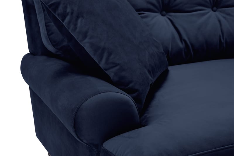 Andrew Soffgrupp 3+1 Sammet - Blå - Products - Möbler - Soffa - Soffgrupp - Howard soffgrupp