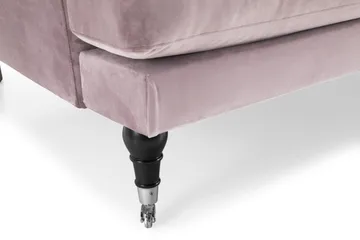 Andrew Soffgrupp 3+1 Sammet - Lila - Products - Möbler - Soffa - Soffgrupp - Howard soffgrupp