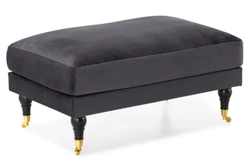 Andrew Soffgrupp 3+1 Sammet - Mörkgrå - Products - Möbler - Soffa - Soffgrupp - Howard soffgrupp