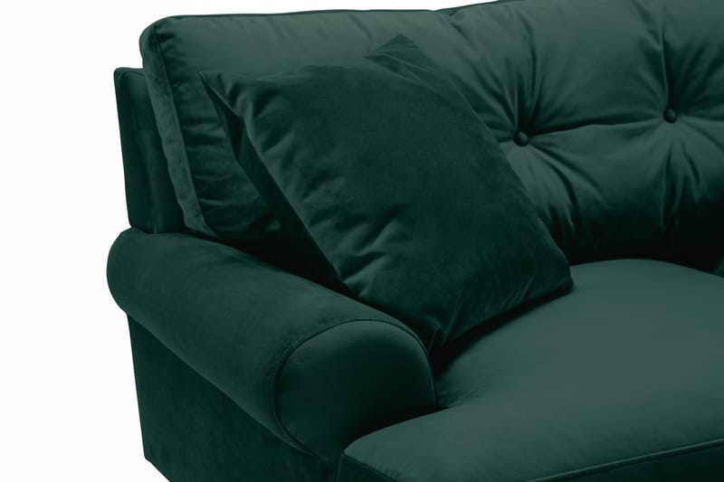 Andrew Soffgrupp 3+2+1 Sammet - Grön - Products - Möbler - Soffa - Soffgrupp - Howard soffgrupp