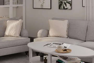 Howard Classic Soffgrupp 3-sits + 2-sits Soffa + Fåtölj i Tyg - Grå - Products - Möbler - Soffa - Soffgrupp - Howard soffgrupp