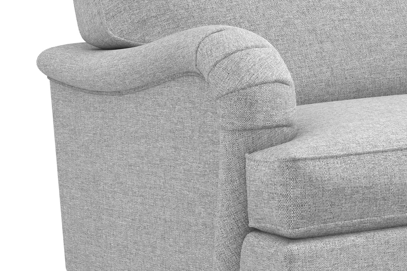 Howard Classic Soffgrupp 3-sits + 2-sits Soffa + Fåtölj i Tyg - Grå - Products - Möbler - Soffa - Soffgrupp - Howard soffgrupp