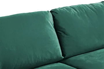 Trend Soffgrupp 3-sits + 2-sits Sammetssoffa - Grön - Products - Möbler - Soffa - Soffgrupp - Howard soffgrupp