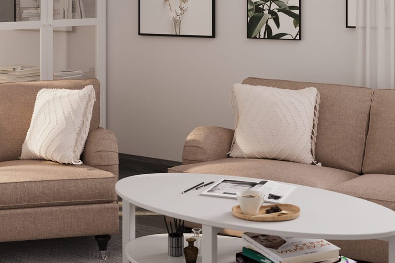 Howard Classic Armstödsskydd 2-pack - Mörkbeige - Products - Möbler - Soffa - Sofftillbehör - Armstöd soffa