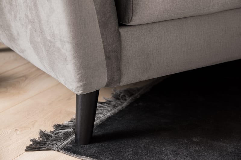 Trend 2-sits Sammetssoffa - Brun - Products - Möbler - Soffa - Sammetssoffa