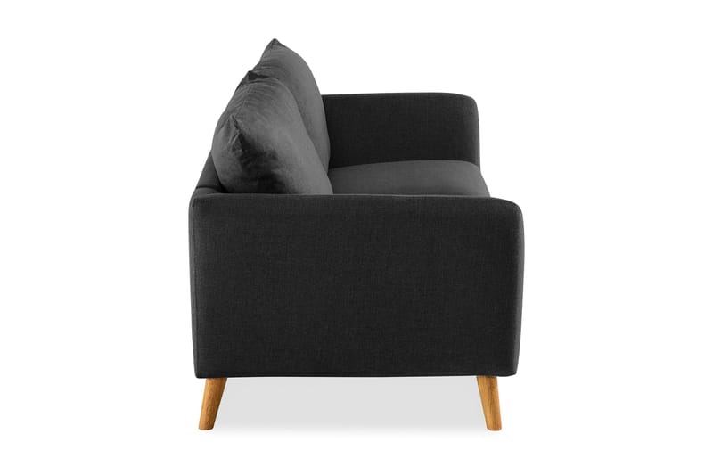 Trend 2-sits Tygsoffa - Svart - Products - Möbler - Soffa - 2 sits soffa