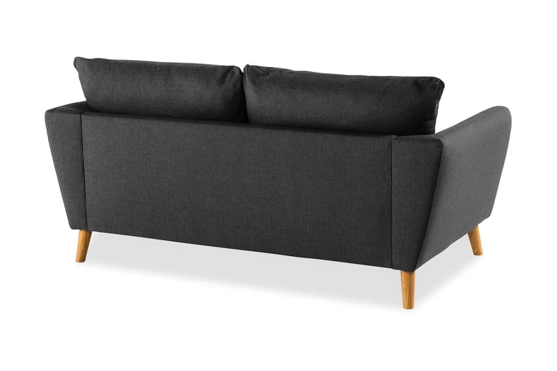 Trend 2-sits Tygsoffa - Svart - Products - Möbler - Soffa - 2 sits soffa