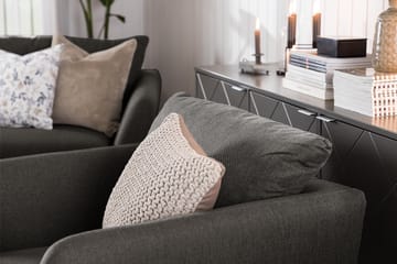 Trend 2-sits Tygsoffa - Svart - Products - Möbler - Soffa - 2 sits soffa