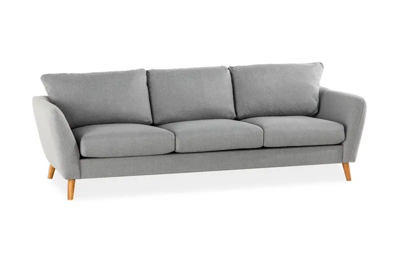 Trend 3-sits Tygsoffa - Grå - Products - Möbler - Soffa - 3 sits soffa