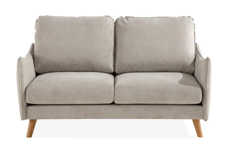 Trend Lyx 2-sits Tygsoffa, Beige