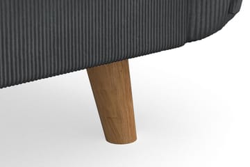 Trend Lyx 4-sits Högervänd U-formad Soffa med Divan och Schäslong i Manchester - Mörkgrå - Products - Möbler - Soffa - U-soffa