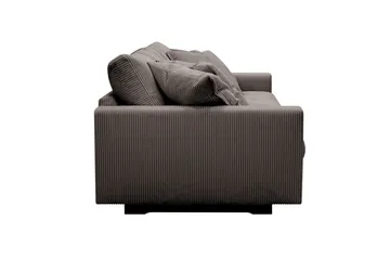 Valencia Extra Djup 3-sits Soffa - Brun - Products - Möbler - Soffa - 3 sits soffa