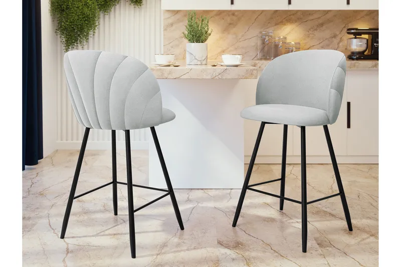 Aikka Barstol 105 cm - Ljusgrå - Products - Möbler - Fåtölj & stolar - Barstol & barpall