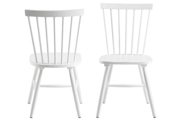 Alegra Matstol - Vit - Products - Möbler - Fåtölj & stolar - Pinnstol