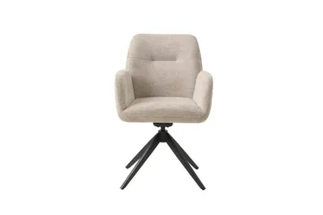 Annabela Karmstol - Beige - Products - Möbler - Fåtölj & stolar - Karmstol