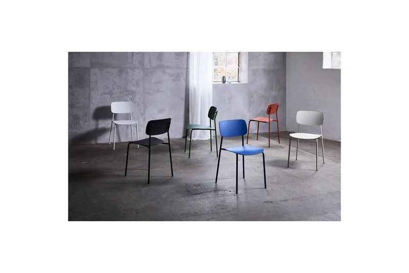 Anser Matstol - Blå - Products - Möbler - Fåtölj & stolar - Matstol & köksstol