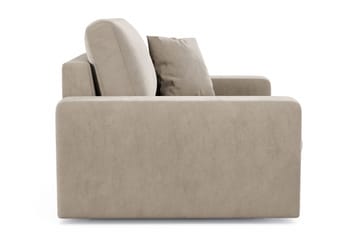 Arken Lyx Djup Sammetsfåtölj - Beige - Products - Möbler - Fåtölj & stolar - Fåtölj