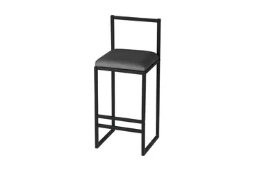 Bitanya Barstol - Mörkgrå - Products - Möbler - Fåtölj & stolar - Barstol & barpall